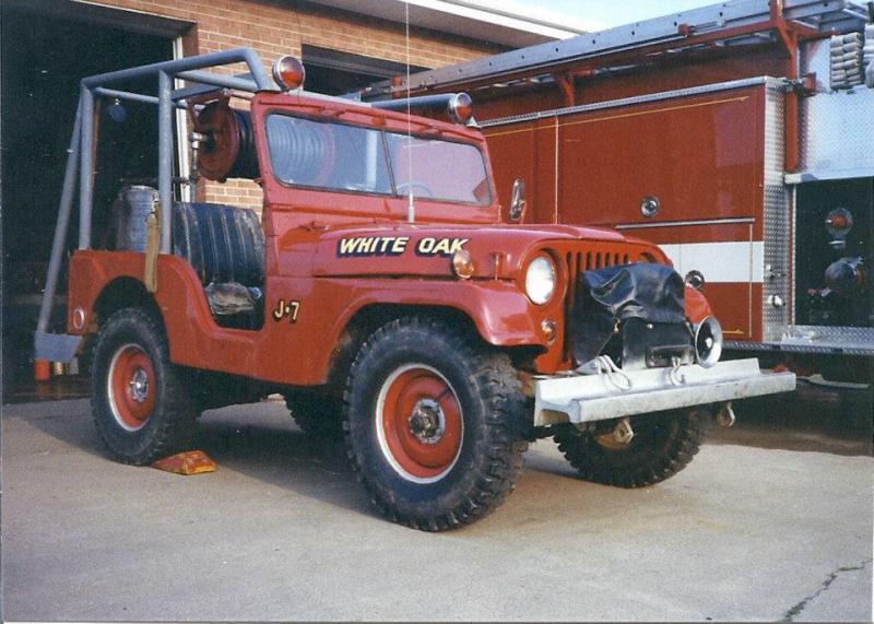 Jeep-7, 1953 Willys , Retired from service 2008. 